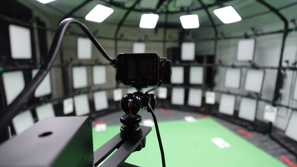 Inside the five-metre VCS dome