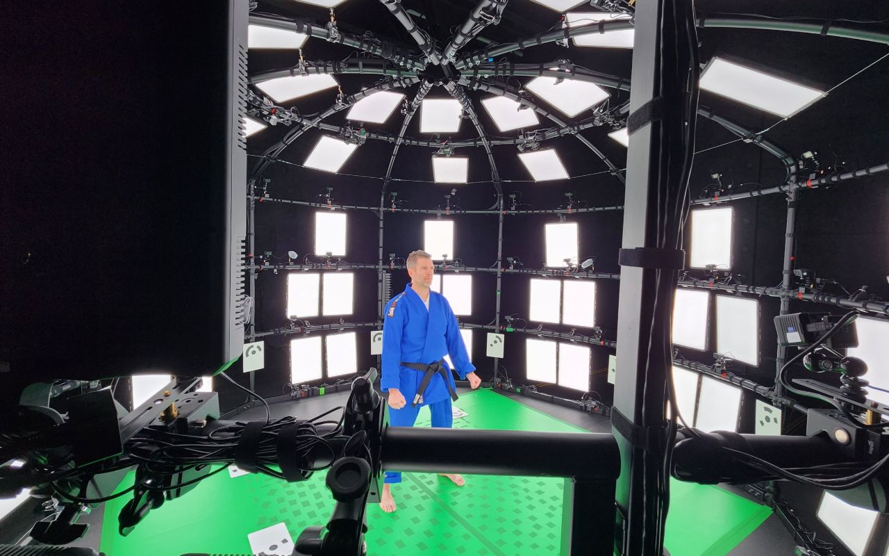 4D capture subject in the Colab d'Alma dome