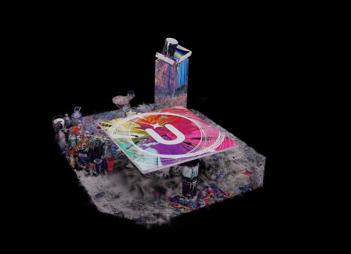 Art by Callen Schaub — live 4D capture